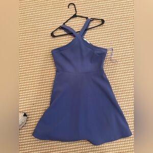 Likely Backless Dress in Blue